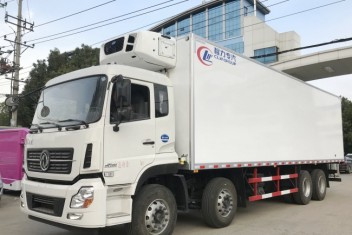 東風(fēng)天龍前四后八冷藏車 (廂長9.4米)